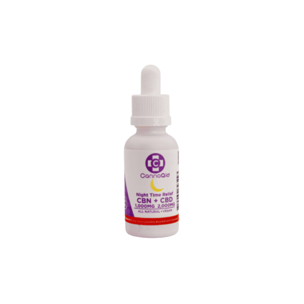 CannaAid CBN + CBD Tincture – 3,000mg