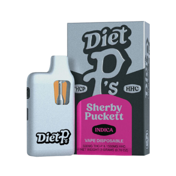 Diet P's THCP/HHC 2g Disposable Sherby Puckett