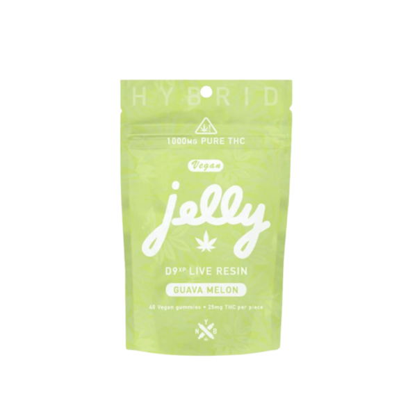 NYB Jelly Delta 9 Guava Melon Gummies (40ct) 1000mg THC