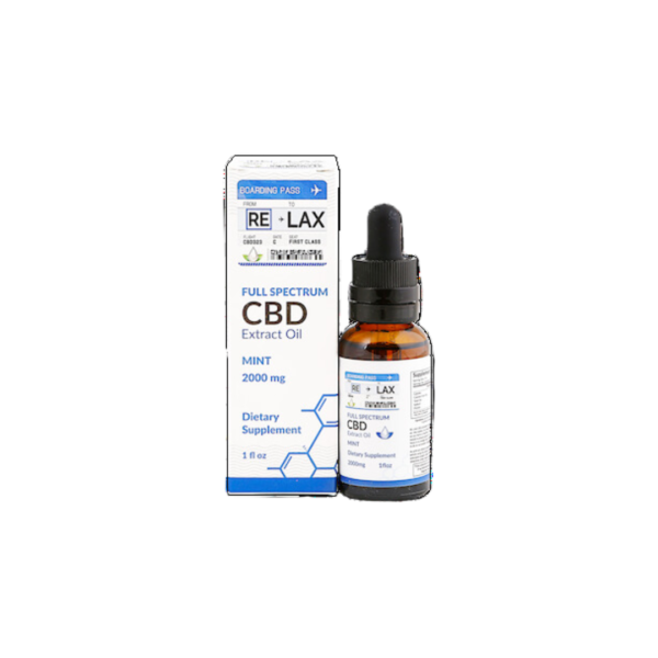 RE-LAX CBD Full Spectrum 1500mg Mint