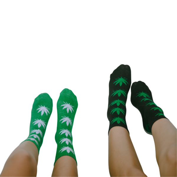 Cannabis Leaf Socks