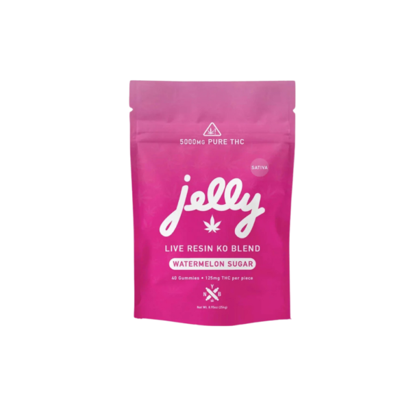 Jelly Live Resin Gummies 40 G 1000mg KO Blend Watermelon Sugar